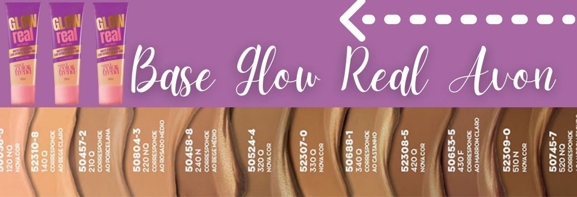 BASE COLOR TREND GLOW REAL AVON