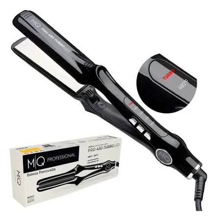 PRANCHA PRO 480 TURBO LED TITÂNIO MQ PROFISSIONAL